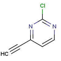 37968-69-7 2-chloro-4-ethynylpyrimidine chemical structure