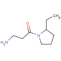 1183000-02-3 3-amino-1-(2-ethylpyrrolidin-1-yl)propan-1-one chemical structure