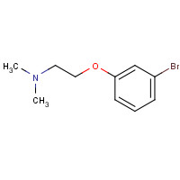 221915-84-0 2-(3-bromophenoxy)-N,N-dimethylethanamine chemical structure