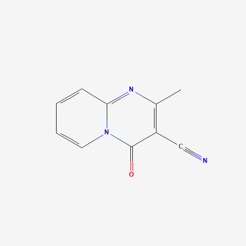 64500-90-9 2-methyl-4-oxopyrido[1,2-a]pyrimidine-3-carbonitrile chemical structure