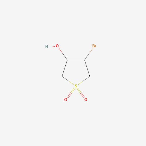 35330-57-5 4-bromo-1,1-dioxothiolan-3-ol chemical structure