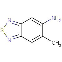 1230950-52-3 6-methyl-2,1,3-benzothiadiazol-5-amine chemical structure