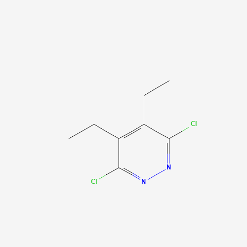 107228-53-5 3,6-dichloro-4,5-diethylpyridazine chemical structure