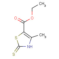 17309-13-6 ethyl 4-methyl-2-sulfanylidene-3H-1,3-thiazole-5-carboxylate chemical structure