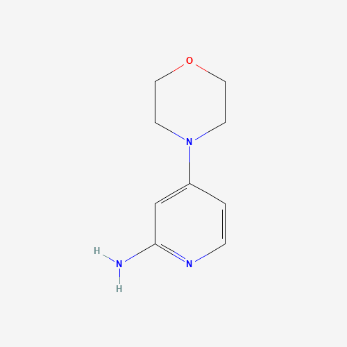 722549-98-6 4-morpholin-4-ylpyridin-2-amine chemical structure