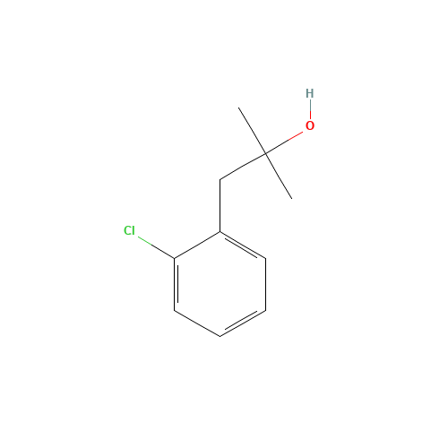6256-31-1 1-(2-chlorophenyl)-2-methylpropan-2-ol chemical structure