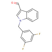 301822-68-4 1-[(3,5-difluorophenyl)methyl]indole-3-carbaldehyde chemical structure