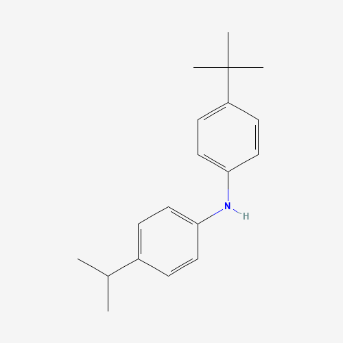 782504-35-2 N-(4-tert-butylphenyl)-4-propan-2-ylaniline chemical structure