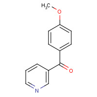 23826-71-3 (4-methoxyphenyl)-pyridin-3-ylmethanone chemical structure