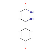 54851-73-9 6-(4-oxocyclohexa-2,5-dien-1-ylidene)-1,2-dihydropyridazin-3-one chemical structure