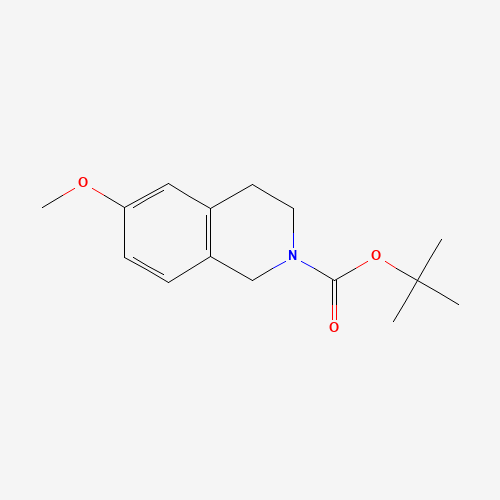 860436-57-3 tert-butyl 6-methoxy-3,4-dihydro-1H-isoquinoline-2-carboxylate chemical structure