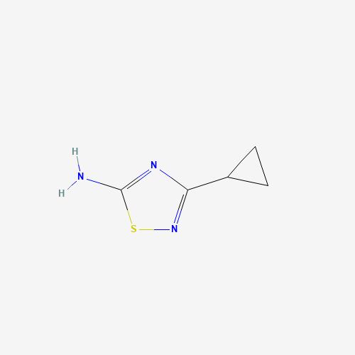 762272-35-5 3-cyclopropyl-1,2,4-thiadiazol-5-amine chemical structure