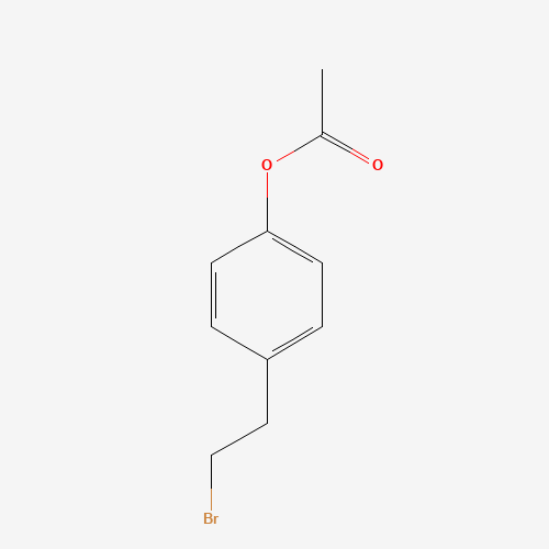 299217-30-4 [4-(2-bromoethyl)phenyl] acetate chemical structure