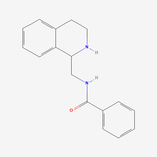 64411-74-1 N-(1,2,3,4-tetrahydroisoquinolin-1-ylmethyl)benzamide chemical structure