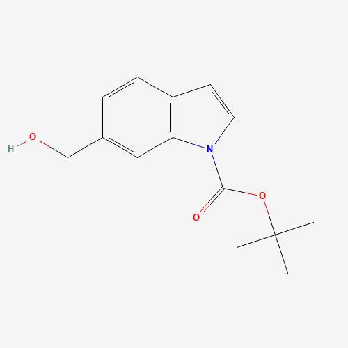 354587-72-7 tert-butyl 6-(hydroxymethyl)indole-1-carboxylate chemical structure