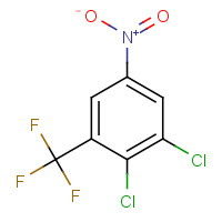 400-65-7 1,2-dichloro-5-nitro-3-(trifluoromethyl)benzene chemical structure