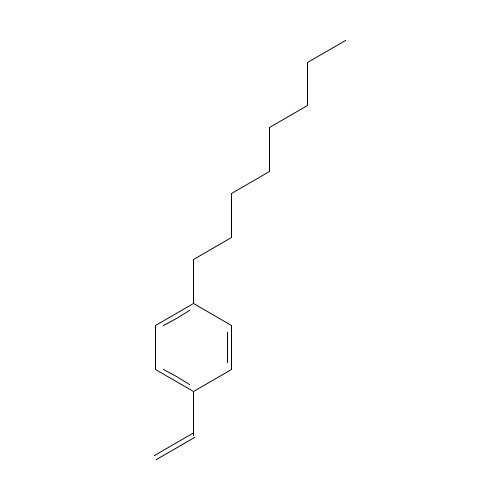 46745-66-8 1-ethenyl-4-octylbenzene chemical structure