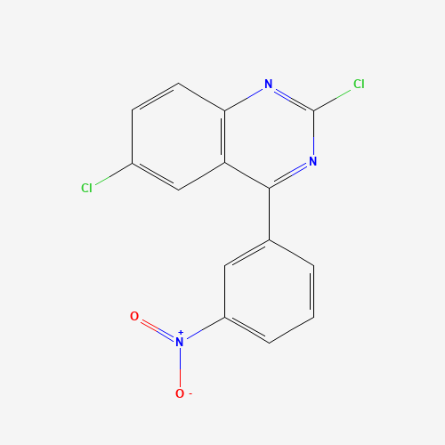 915693-36-6 2,6-dichloro-4-(3-nitrophenyl)quinazoline chemical structure
