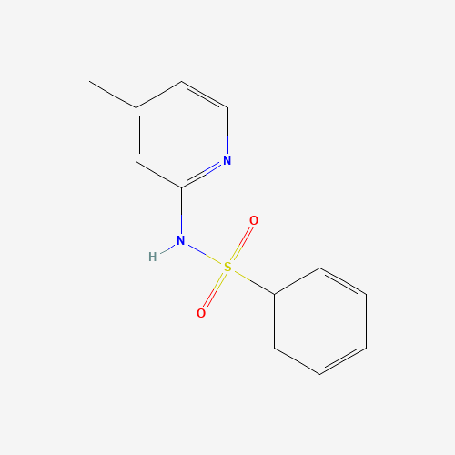53472-20-1 N-(4-methylpyridin-2-yl)benzenesulfonamide chemical structure