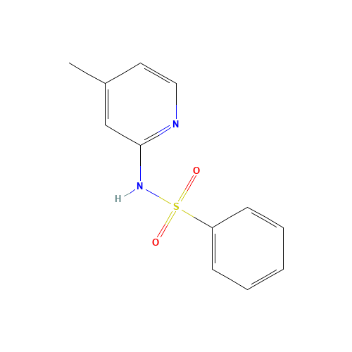 53472-20-1 N-(4-methylpyridin-2-yl)benzenesulfonamide chemical structure