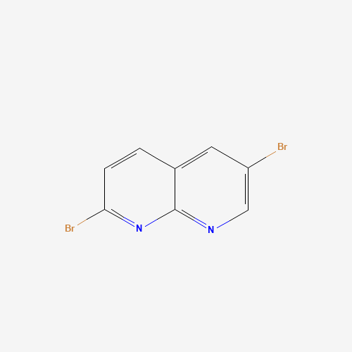 72754-04-2 2,6-dibromo-1,8-naphthyridine chemical structure