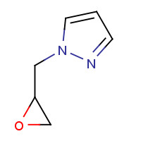 72430-57-0 1-(oxiran-2-ylmethyl)pyrazole chemical structure