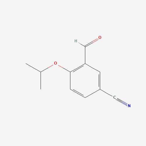 190270-92-9 3-formyl-4-propan-2-yloxybenzonitrile chemical structure