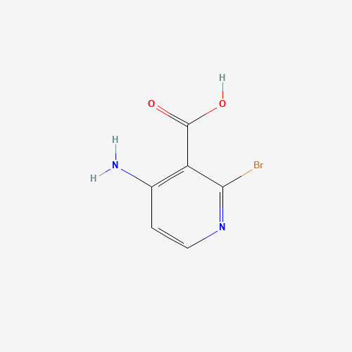 1060809-71-3 4-amino-2-bromopyridine-3-carboxylic acid chemical structure