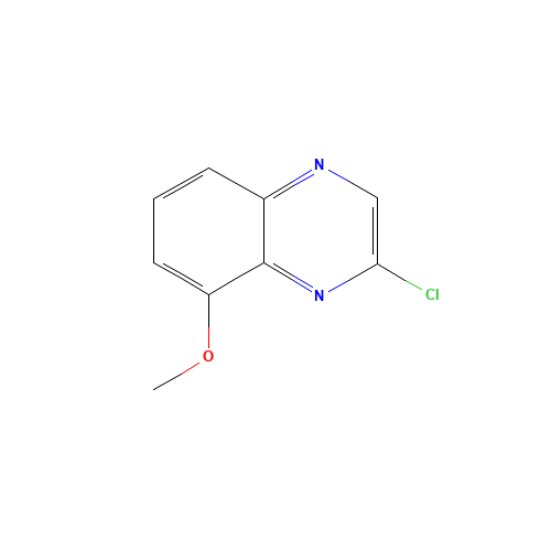 659729-70-1 2-chloro-8-methoxyquinoxaline chemical structure