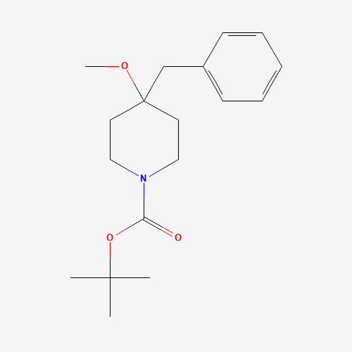 191327-93-2 tert-butyl 4-benzyl-4-methoxypiperidine-1-carboxylate chemical structure
