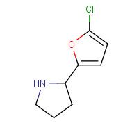 1024591-83-0 2-(5-chlorofuran-2-yl)pyrrolidine chemical structure