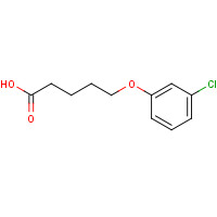 7170-52-7 5-(3-chlorophenoxy)pentanoic acid chemical structure