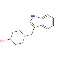 414881-63-3 1-(1H-indol-3-ylmethyl)piperidin-4-ol chemical structure