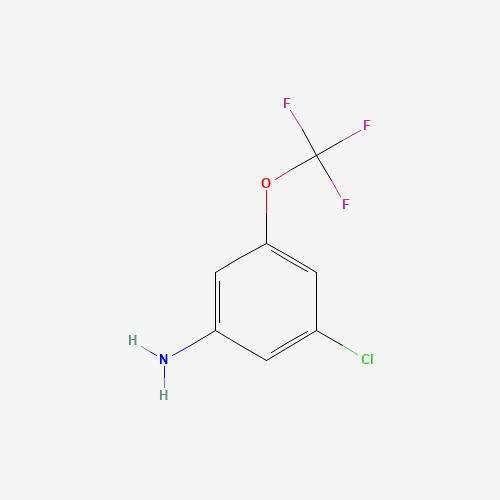 151276-13-0 3-chloro-5-(trifluoromethoxy)aniline chemical structure