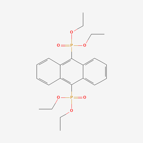 1017789-46-6 9,10-bis(diethoxyphosphoryl)anthracene chemical structure