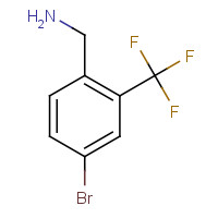 1192539-95-9 [4-bromo-2-(trifluoromethyl)phenyl]methanamine chemical structure