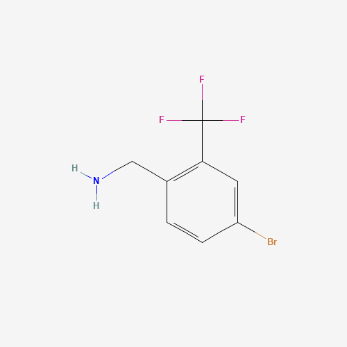 1192539-95-9 [4-bromo-2-(trifluoromethyl)phenyl]methanamine chemical structure