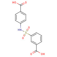328110-84-5 3-[(4-carboxyphenyl)sulfamoyl]benzoic acid chemical structure