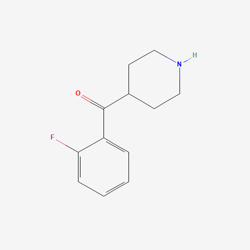 98294-54-3 (2-fluorophenyl)-piperidin-4-ylmethanone chemical structure