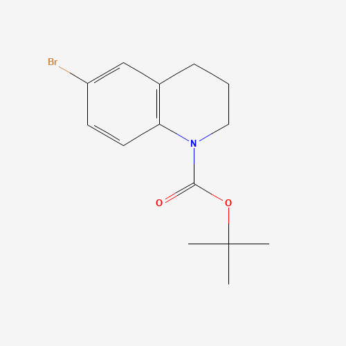 1123169-45-8 tert-butyl 6-bromo-3,4-dihydro-2H-quinoline-1-carboxylate chemical structure