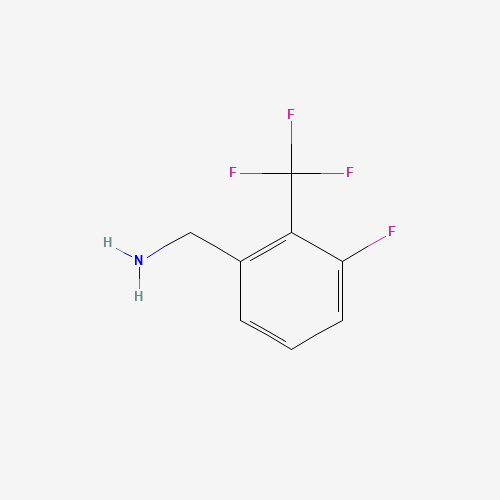 771581-62-5 [3-fluoro-2-(trifluoromethyl)phenyl]methanamine chemical structure