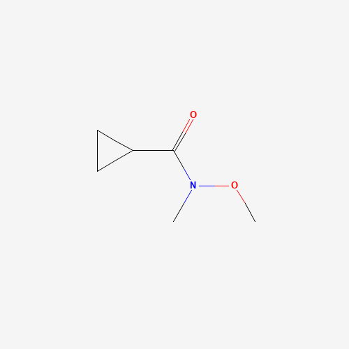 147356-78-3 N-methoxy-N-methylcyclopropanecarboxamide chemical structure