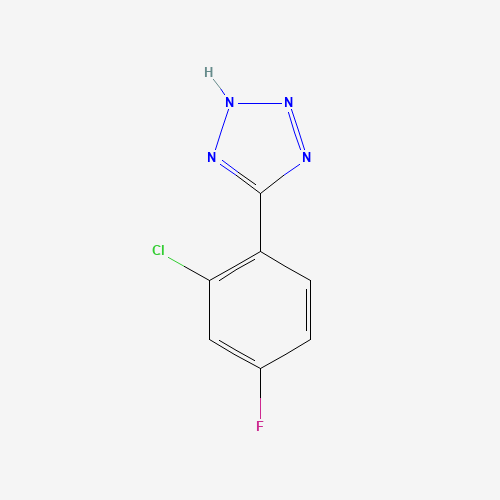 1261268-87-4 5-(2-chloro-4-fluorophenyl)-2H-tetrazole chemical structure
