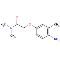 201853-08-9 2-(4-amino-3-methylphenoxy)-N,N-dimethylacetamide chemical structure