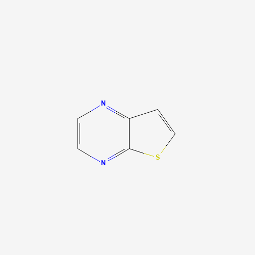 56088-28-9 thieno[2,3-b]pyrazine chemical structure