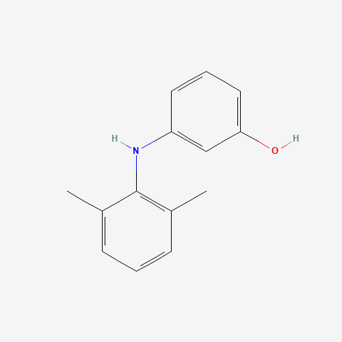 180163-21-7 3-(2,6-dimethylanilino)phenol chemical structure