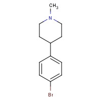 1187928-85-3 4-(4-bromophenyl)-1-methylpiperidine chemical structure