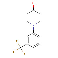 71989-92-9 1-[3-(trifluoromethyl)phenyl]piperidin-4-ol chemical structure
