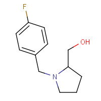 864415-55-4 [1-[(4-fluorophenyl)methyl]pyrrolidin-2-yl]methanol chemical structure
