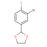 77771-04-1 2-(3-bromo-4-fluorophenyl)-1,3-dioxolane chemical structure